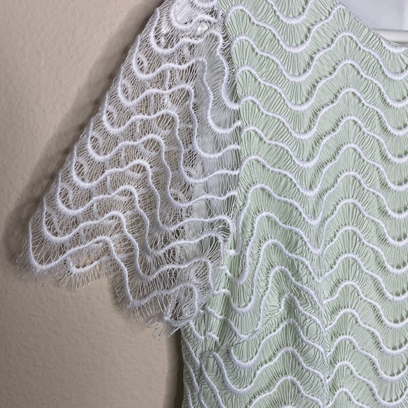 Reiss Mint White Lark‎ Lace Dress - Picture 4 of 6